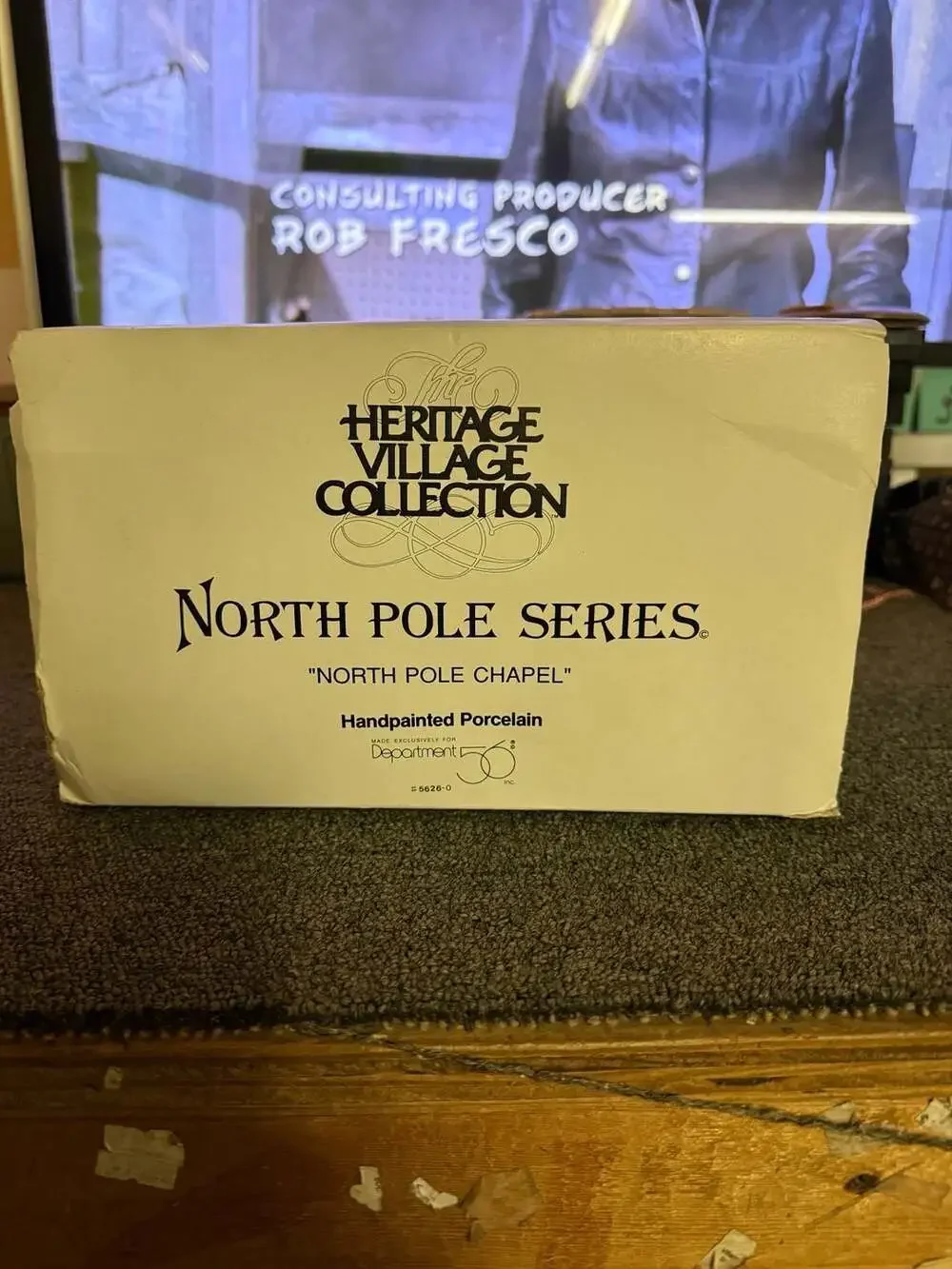 Department 56 North Pole Series North Pole Chapel 1993 Lighted Building